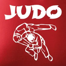 Judo nápis + postavy