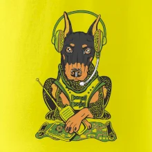 Bojový doberman (Pecka design)