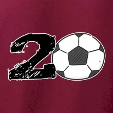 Futbal okrúhle narodeniny 20