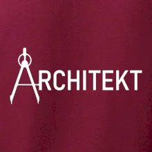 Architekt nápis