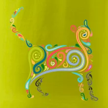 Mačka farebné krivky