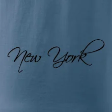 New York nápis písacím