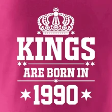 Kings are born in 1990