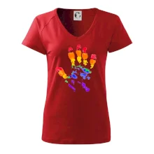 LGBT hand print
