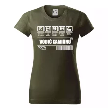 Čiarový kód - Vodič kamiónu