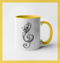 Husľový kľúč kvety