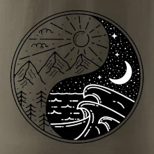 Yin & Yang hory a moře Yin & Yang hory a moře