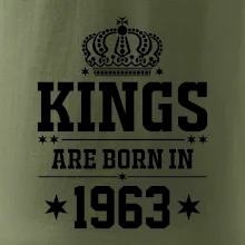 Kings are born in 1963