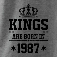 Kings are born in 1987
