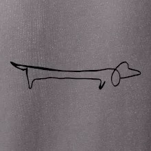 Jazvečík - kreslený