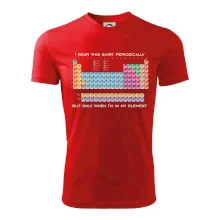 I wear this shirt periodically but only when I'm in my element I wear this shirt periodically but only when I'm in my element