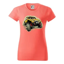 Žltý offroad s navijakom