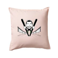 Vysmiatý kreslený skokan