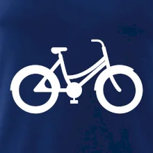 Obrázok kolesa na prsníku mestský bicykel