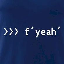 Python  f yeah