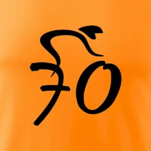 Cyklista oslavuje sedemdesiatku (70)