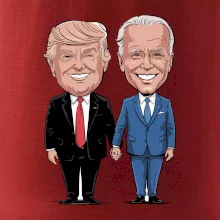 Trump a Biden - veľký kamaráti