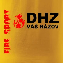DHZ (oheň, firesport, názov sboru - vlastný nápis)