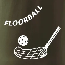 Floorball nápis šikmo