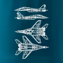 Mig 29 Fulcrum - obrys