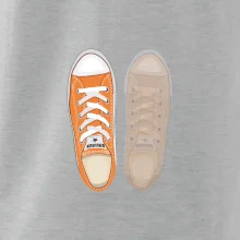 Párové topánky - oranžové