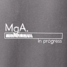 In progress titul MgA. magister / magistra umenia