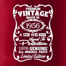 Vintage Etiketa - 1956