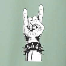 Rock ruka s náramkom