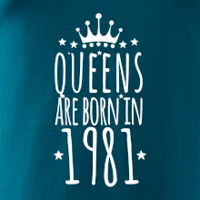 Queens are born in 1981