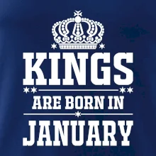 Kings are born in January Kings are born in January