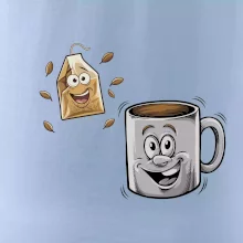 Parové tričko - Hrnček a čaj