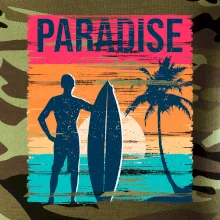 Paradise - farebný štvorec