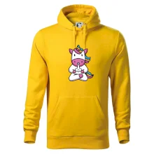 Yoga fučiaci jednorožec