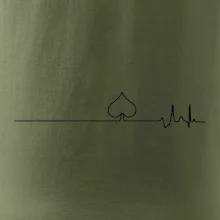 Poker EKG listy piky