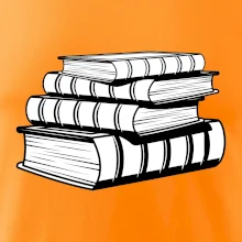 Knihy čiernobiele na sebe