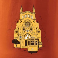 Mallorca - katedrála a električka