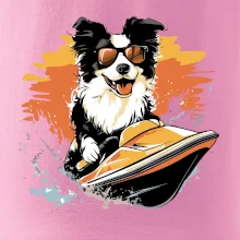 Border Kólia na vodnom skútri