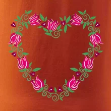 Červené tulipánové srdiečko (Pecka design) Červené tulipánové srdiečko (Pecka design)