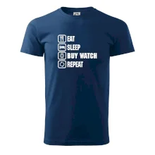 Eat Sleep Buy watch Repeat Eat Sleep Buy watch Repeat