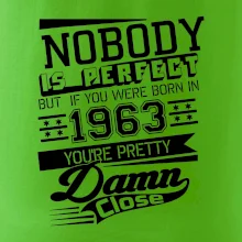 Nobody is perfect - 1963