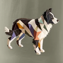 Border kólia zlepená z papiera