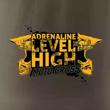 Motocross adrenaline level high