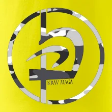 Krav maga  maskáčový nápis