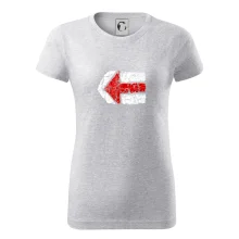 Párová turistická značka  červená