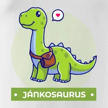 Dinosaurie mená - zelený dinosaurus Dinosaurie mená - zelený dinosaurus
