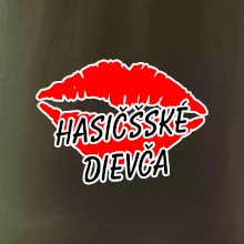 Hasičšské dievča pery