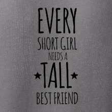 Every short girl needs a tall best friend