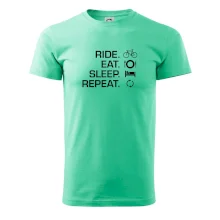 Ride Eat Sleep Repeat bicykel Ride Eat Sleep Repeat bicykel