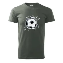 Futbalová lopta v triku Futbalová lopta v triku