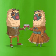 Alpaky s vínom pár